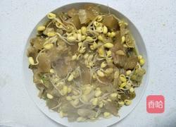 牛筋烩豆芽的做法图解3
