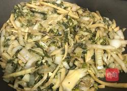 冬笋炒咸菜的做法图解6