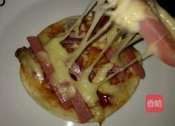 家常饺子皮披萨的做法图解8