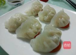 水晶鸡肉饺的做法图解22