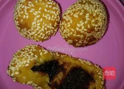 地瓜糯米球的做法图解7