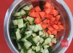 火腿蔬菜粥的做法图解3