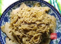 莲藕炒金针菇的做法图解8