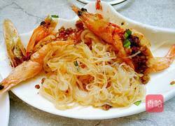蒜蓉粉丝蒸虾的做法图解13