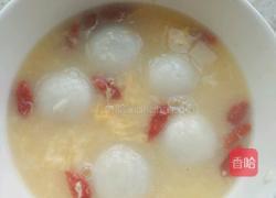 酒酿汤圆的做法图解5
