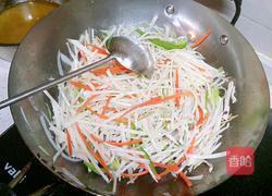 鲁菜大师孔府菜蒋家菜爆炒八丝的做法图解3