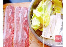 培根菇菜卷的做法图解1