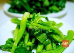 姜汁芥兰的做法图解3