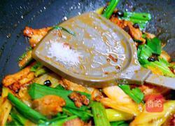 青蒜回锅肉的做法图解10