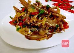 辣炒猪耳朵的做法图解1