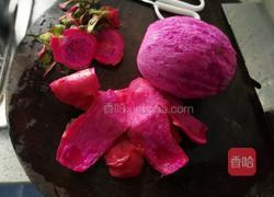 火龙果皮蛋卷的做法图解5