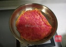 火龙果皮蛋卷的做法图解9