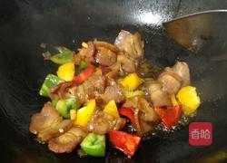 彩椒炒腊肉的做法图解10