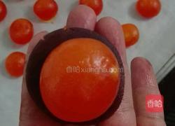 彩色螺旋蛋黄酥的做法图解7