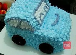 小汽车蛋糕(八寸)的做法图解11