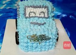 小汽车蛋糕(八寸)的做法图解12