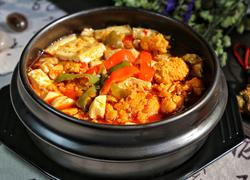 鱼籽豆腐煲