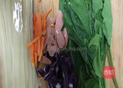 炒冷面的做法图解3