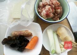 宝宝香菇酿的做法图解4