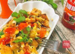 馒头炒蛋的做法图解7