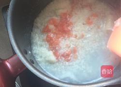 番茄龙利鱼宝宝米粥的做法图解4