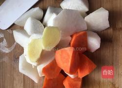 萝卜海带排骨汤的做法图解3