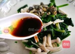 菠菜拌牡蛎的做法图解6
