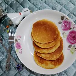 香蕉牛奶松饼的做法[图]