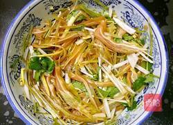 鲁菜大师蒋家菜拌耳丝的做法图解3