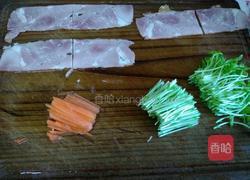 培根白菜卷的做法图解2