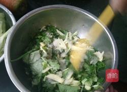 芥菜肥肠粥的做法图解5