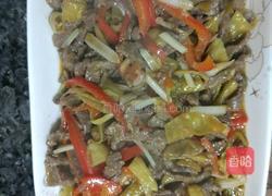 泡椒牛肉丝的做法图解3