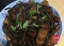豆角干烧肉的做法图解6