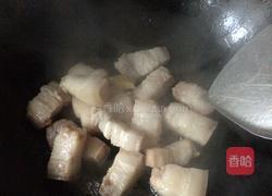 豆角干烧肉的做法图解3