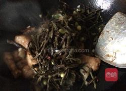 豆角干烧肉的做法图解4