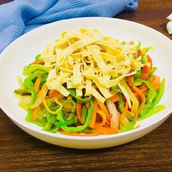 杂蔬豆腐皮的做法[图]