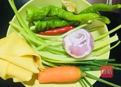 杂蔬豆腐皮的做法图解2