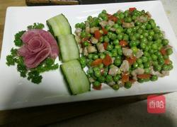 豌豆炒肉的做法图解6