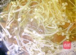金针菇牛肉汤的做法图解5