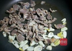 尖椒爆炒鸡胗的做法图解6