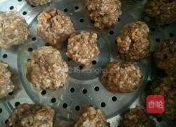 家常蒸肉丸的做法图解5