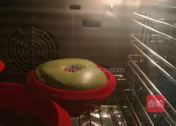 萨瓦林4寸菠菜粉蛋糕的做法图解11