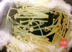 肉末金针菇的做法图解2