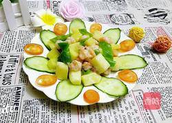 菠萝炒虾仁的做法图解5