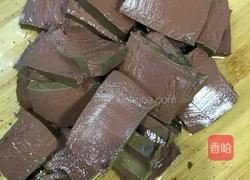 韭菜炒鸭血的做法图解2