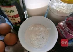 甜菜头粉蛋糕的做法图解1