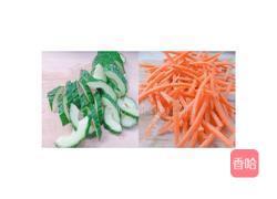 红绿配炒核桃的做法图解5