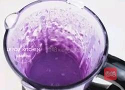 椰蓉紫薯糕的做法图解4