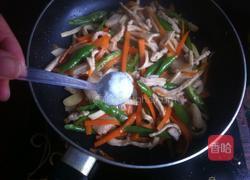 杏鲍菇炒肉的做法图解6