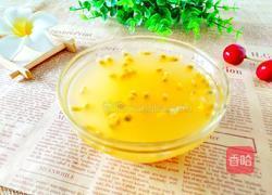 百香果蜂蜜果汁的做法图解7